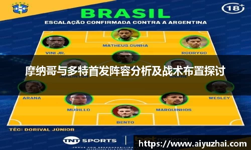 摩纳哥与多特首发阵容分析及战术布置探讨