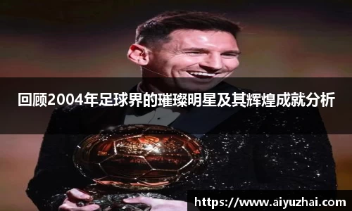 回顾2004年足球界的璀璨明星及其辉煌成就分析