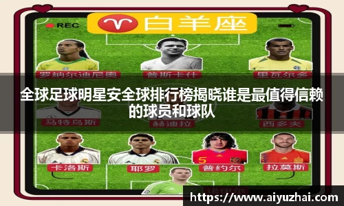 全球足球明星安全球排行榜揭晓谁是最值得信赖的球员和球队