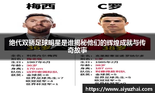 绝代双骄足球明星是谁揭秘他们的辉煌成就与传奇故事